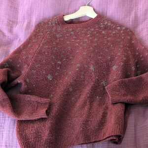 Women's Maroon Sweater